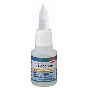 氰基丙烯酸盐胶   用于金属 用于塑料 用于  橡胶COSMO CA-500.120